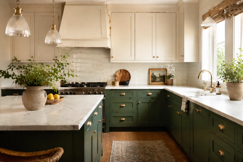 two tone kitchen cabinets 2026 design trend