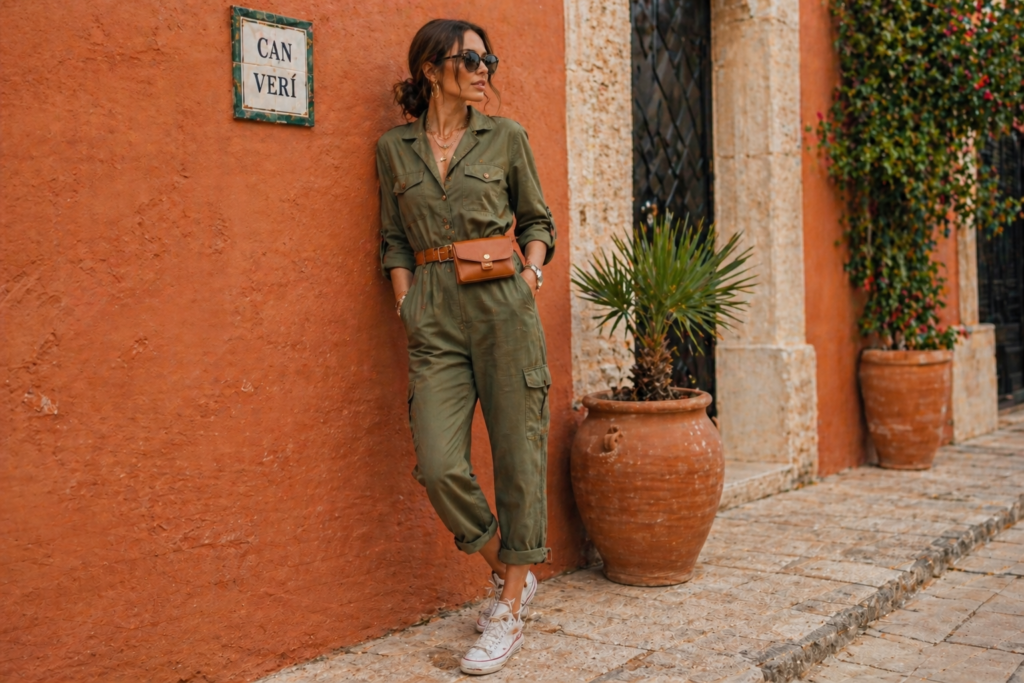 summer outfits for women - utility jumpsuit summer casual chic style
