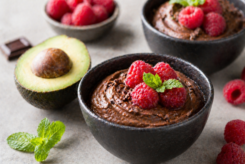 no bake avocado chocolate mousse recipe 2026 healthy vegan dessert