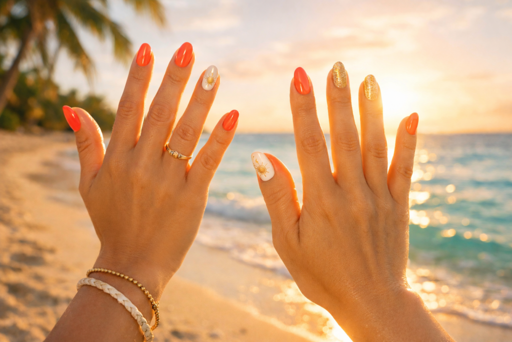 Final vacation nail ideas 2026 collage with all featured nail art styles