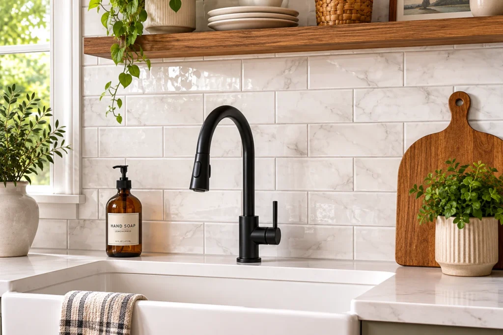 peel-and-stick backsplash tile for budget kitchen makeover 2026 renter-friendly