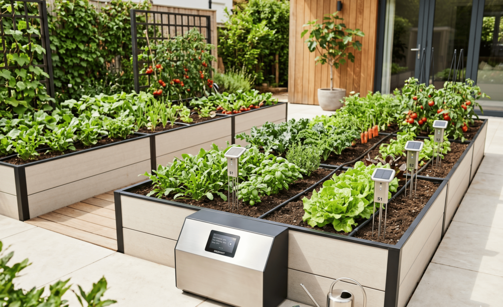 smart garden technology as garden decor element 2026
