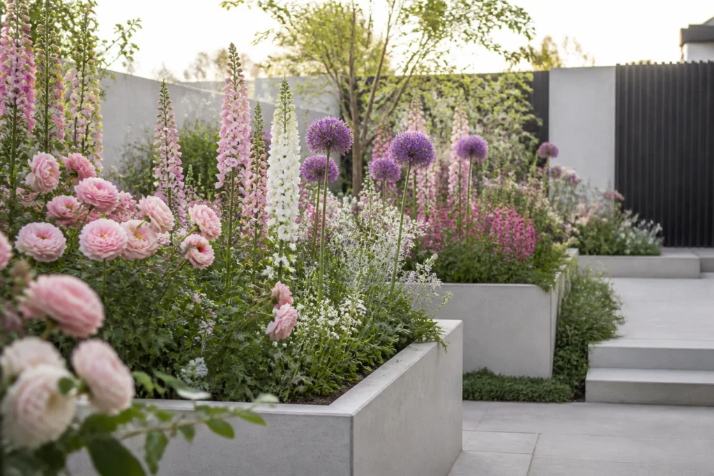 cottage core modern garden decor hybrid trend 2026