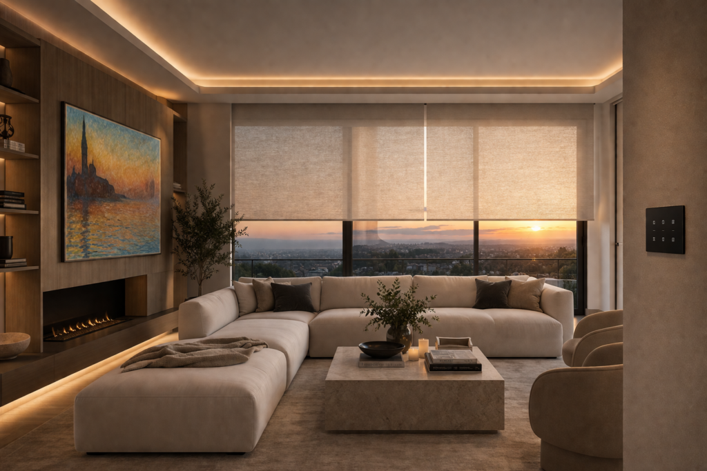 smart home technology luxury home decor 2026 - hidden tech luxury interior design seamless integration