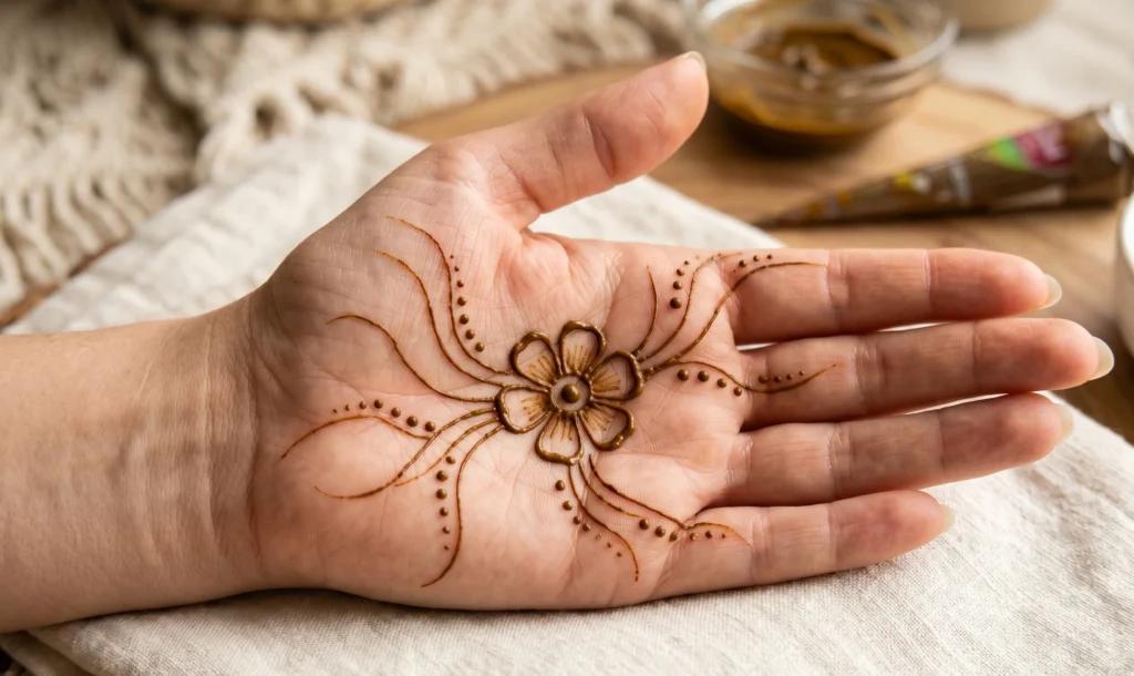 Very easy mehndi design step by step 2026