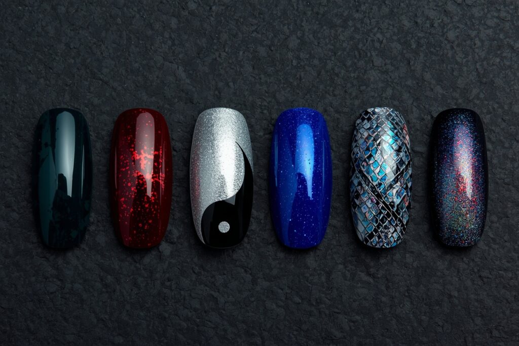 Edgy artistic summer nail designs 2026 maximalist and bold