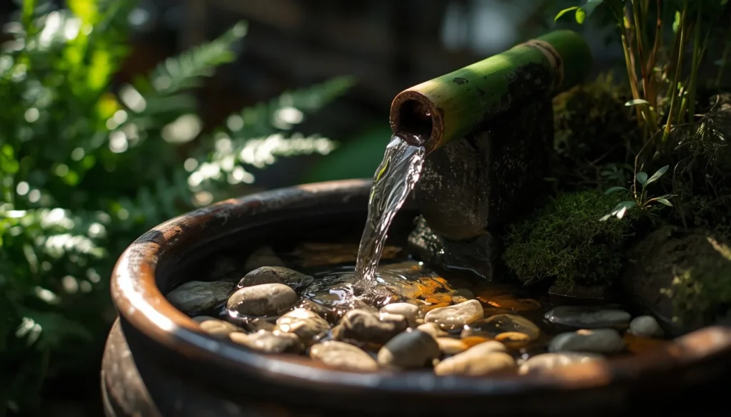 budget water feature back porch ideas DIY