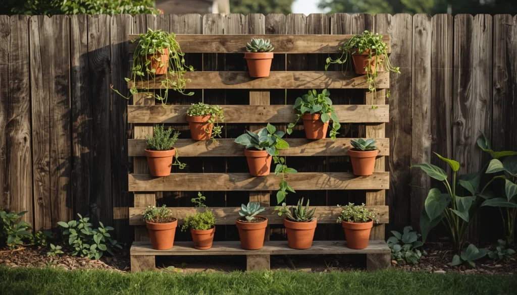 DIY planter wall back porch ideas on a budget privacy screen