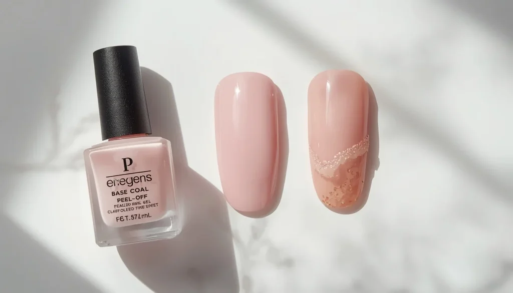 2026 nail removal trends showing peel-off base coat method for easy gel nail polish removal