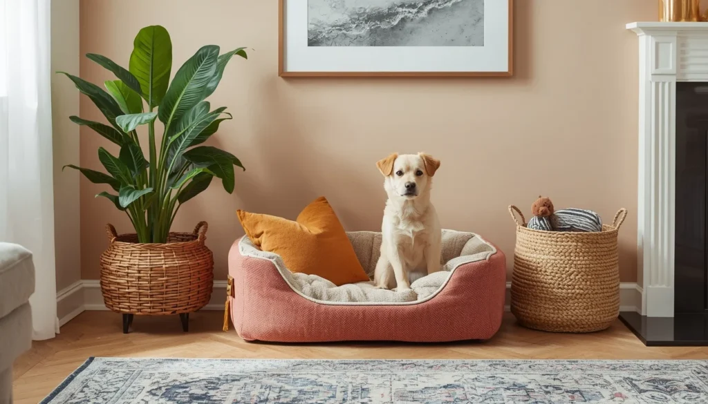 living room corner ideas pet corner setup