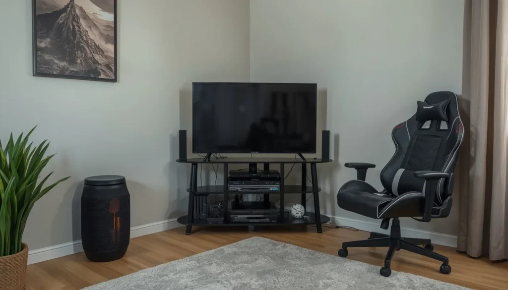  living room corner ideas gaming setup corner
