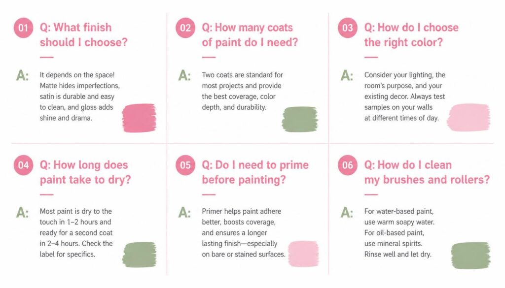 frequently asked questions about pink green living room paint makeover answered