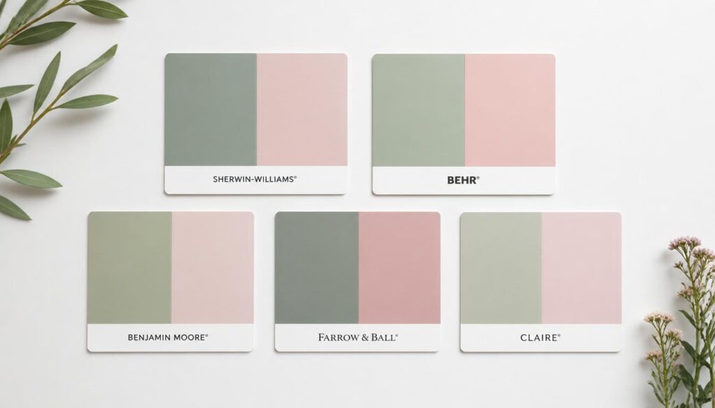 best pink and green paint color combinations for living room 2026