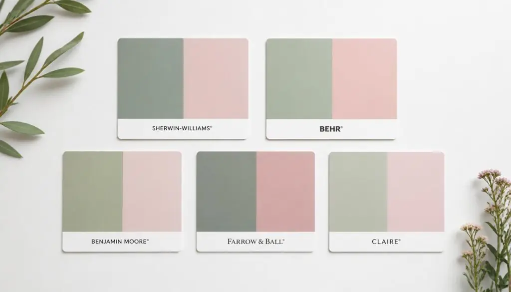 best pink and green paint color combinations for living room 2026