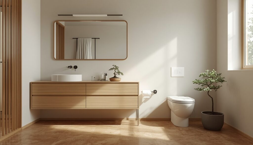 japandi bathroom design spa bathroom at home 2026 minimalist